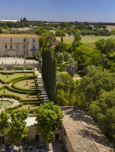 Château de Flaugergues, jardin à la française