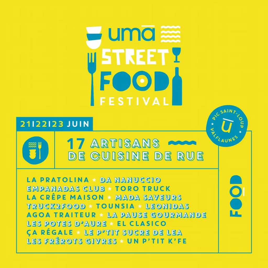 Uma festival street food pic st-loup